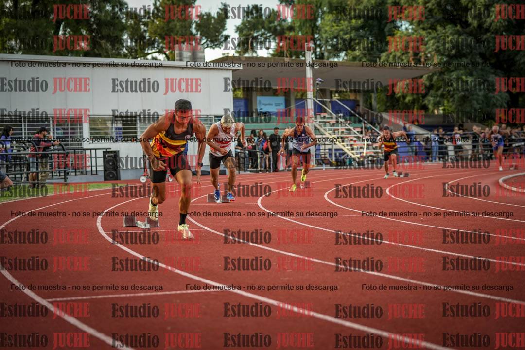 Fotos de los 400 m llanos de varones - decatlón 5