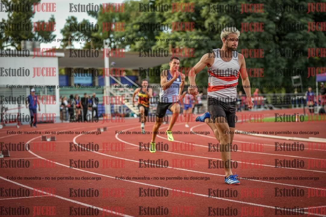 Fotos de los 400 m llanos de varones - decatlón 5