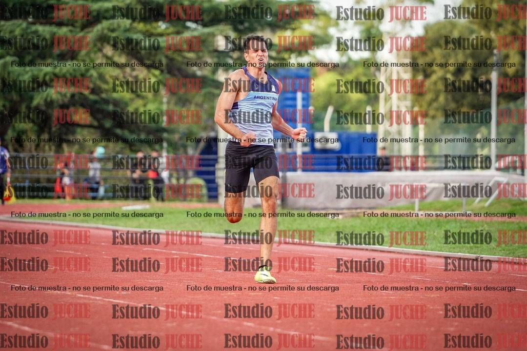 Fotos de los 400 m llanos de varones - decatlón 5