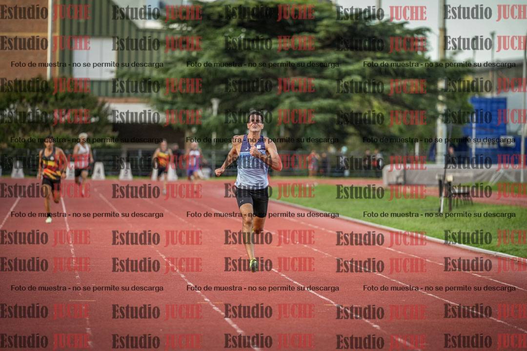 Fotos de los 400 m llanos de varones - decatlón 5