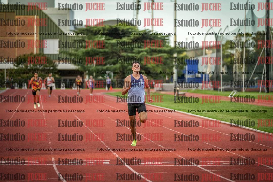 Fotos de los 400 m llanos de varones - decatlón 5