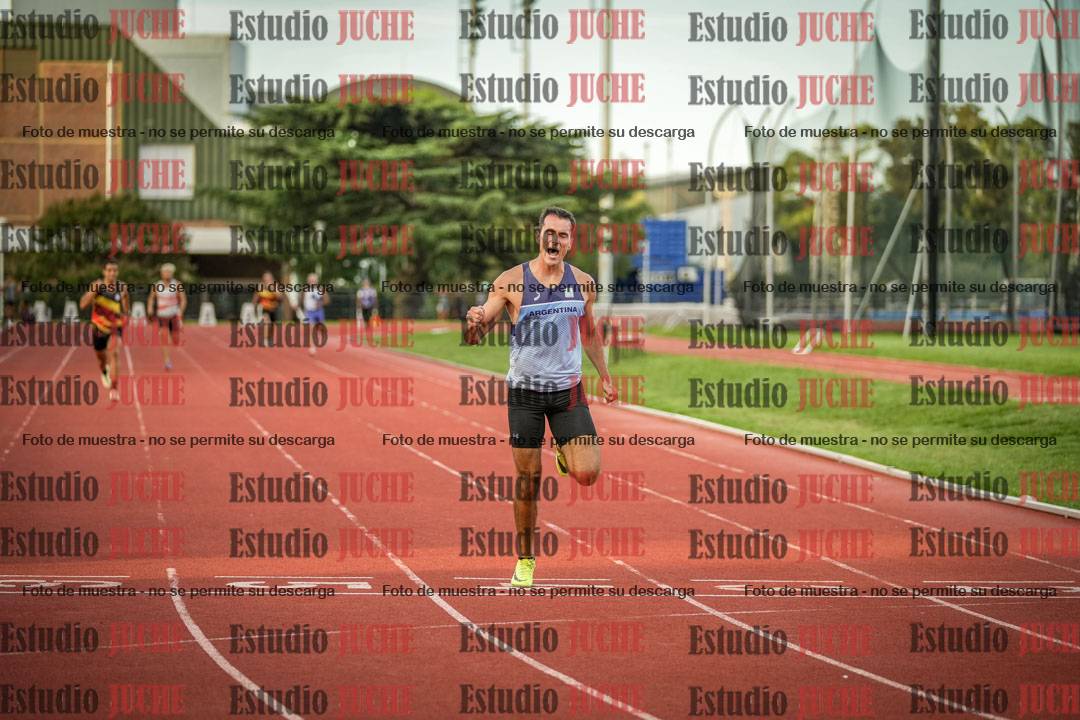 Fotos de los 400 m llanos de varones - decatlón 5
