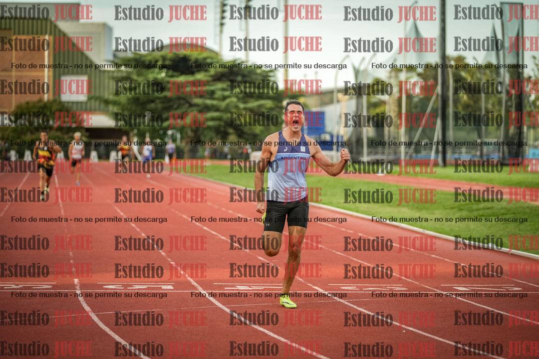 Fotos de los 400 m llanos de varones - decatlón 5