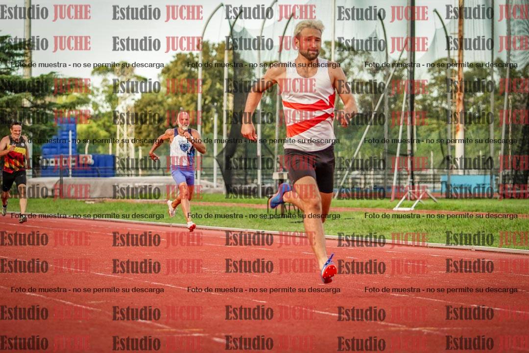 Fotos de los 400 m llanos de varones - decatlón 5