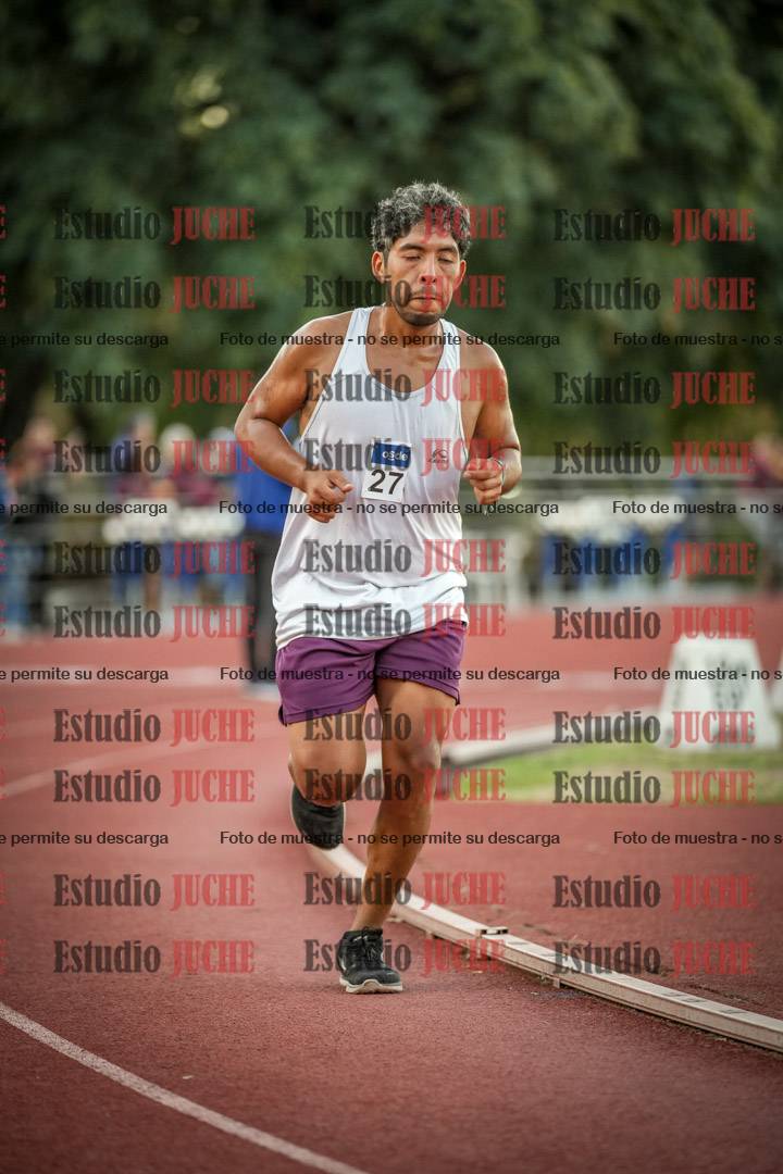 Fotos de los 3000 m llanos de varones